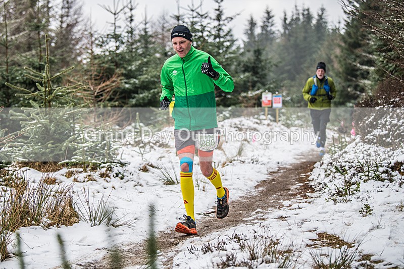 Glentress-1269 - High Terrain Events Glentress 10K 21K & 42K Trail Races Sunday 16th February 2025