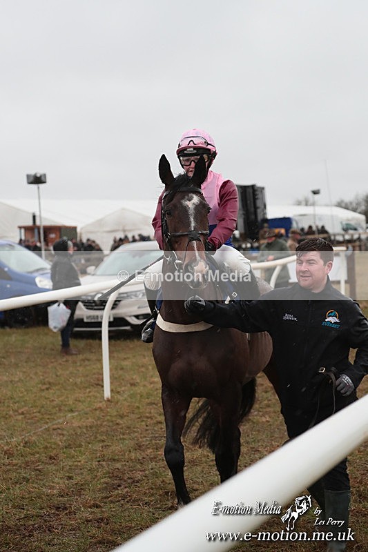 PtP 260125 182 - Cocklebarrow Point-to-Point racing with the Heythrop Hunt 26/01/25