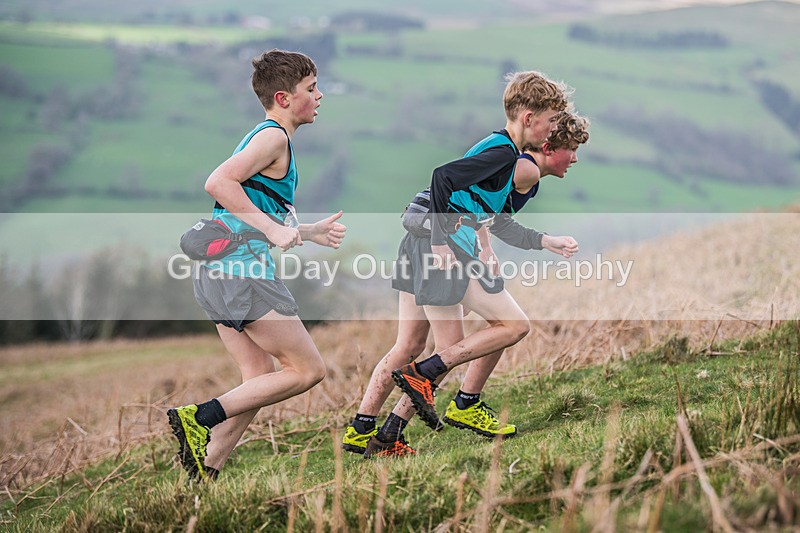 Arant Haw Juniors-45 - Kendal Winter League Arant Haw (Junior Races) Sunday 14th April 2024