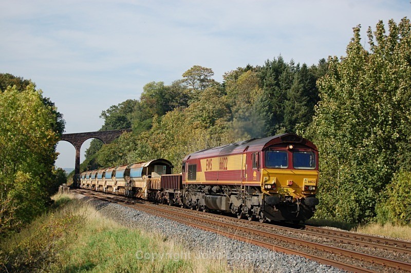 30.9.11 - 66122 6K05 Carlisle - Crewe, Newbiggin - Newbiggin