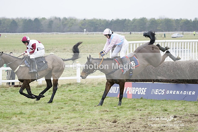 PtP 220122 235 - Royal Artillery Hunt Point-to-Point  - Larkhill Racecourse 22/01/22