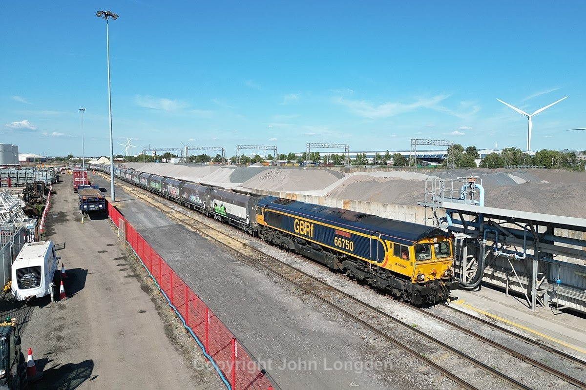 JL - 11.7.25 66750 4B77 Colnbrook - Avonmouth West Wharf, Avonmouth - Latest shots