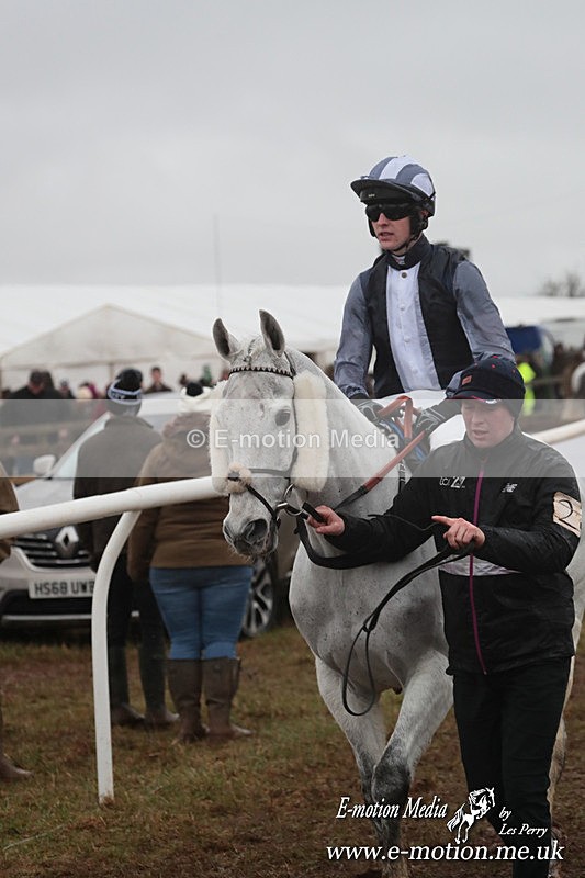 PtP 260125 418 - Cocklebarrow Point-to-Point racing with the Heythrop Hunt 26/01/25