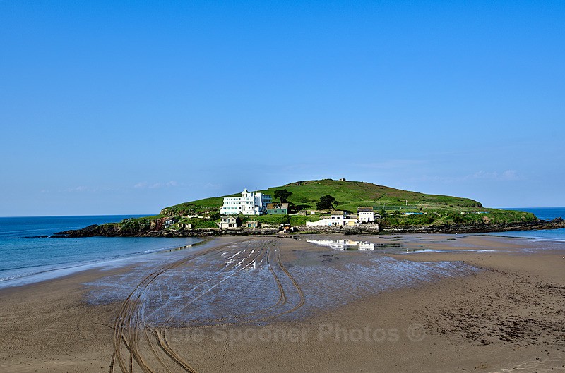 Low tide across to Burgh island