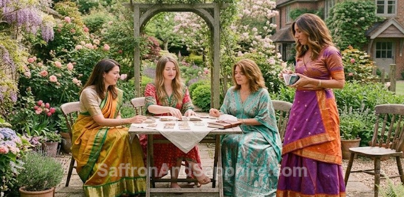 Silk Wrap Skirts
