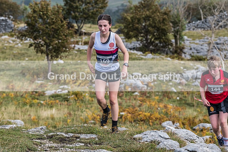 ESFRC Year 8-9-215 - English Schools Fell Running Championships Year 8-9 Giggleswick Saturday 1st October 2022
