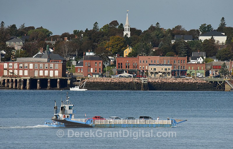 Hopper II Car Ferry Deer Island New Brunswick Canada - Fundy Postcards