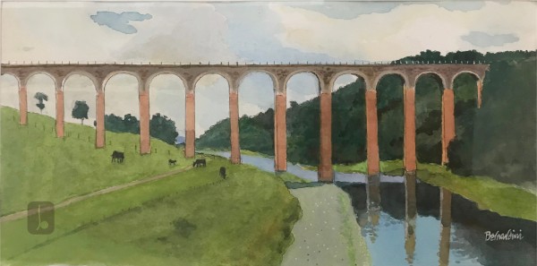 Leaderfoot Viaduct - Winter exhibition 2022