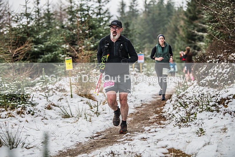 Glentress-1276 - High Terrain Events Glentress 10K 21K & 42K Trail Races Sunday 16th February 2025