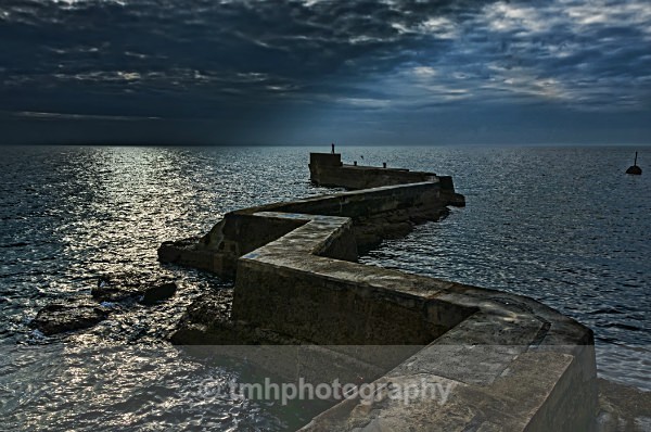 Night Pier. - Landscape