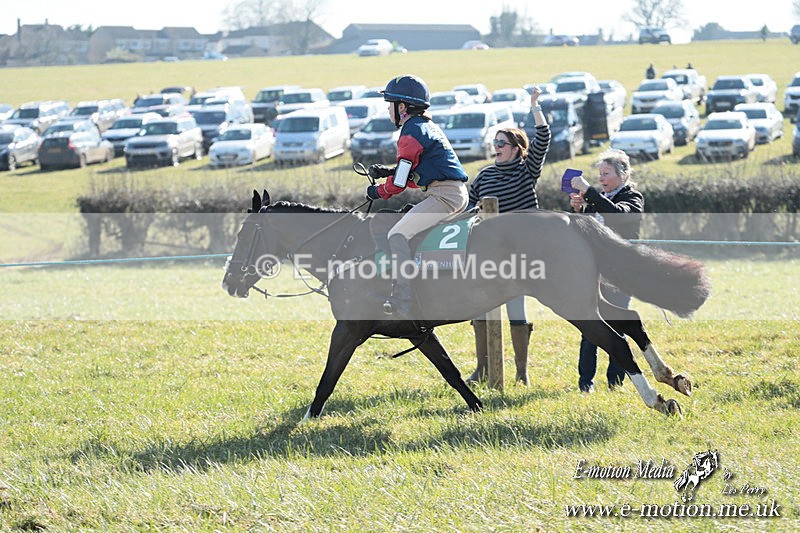PR 010325 81 - Pony Racing from Beaufort Races Didmarton 01/03/25