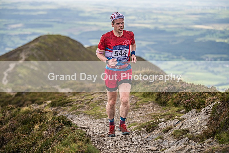 Uphill Only-337 - British Athletics Off Road Running Championships Senior Uphill Only Trial - Skiddaw Friday 15th Augu
