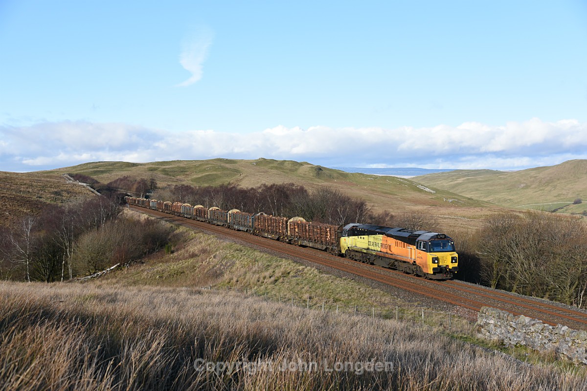 JL - 4.2.19 70801 6J37 Carlisle - Chirk, Low Frith - Low Frith