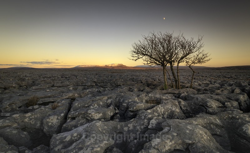 After sunset - Distant Hills