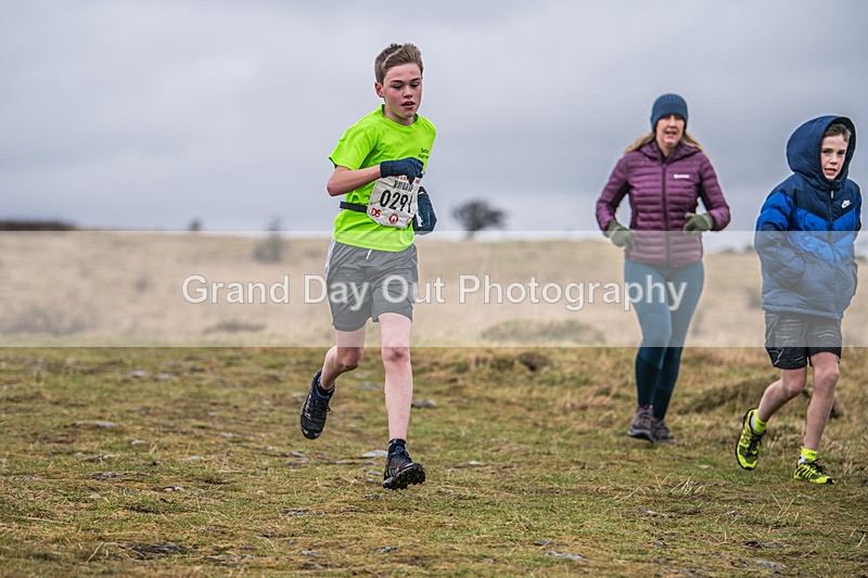 Cunswick U15  U17-117 - Kendal Winter League Cunswick Scar Junior Under 15 & 17 Fell Races Sunday 26th January 2025