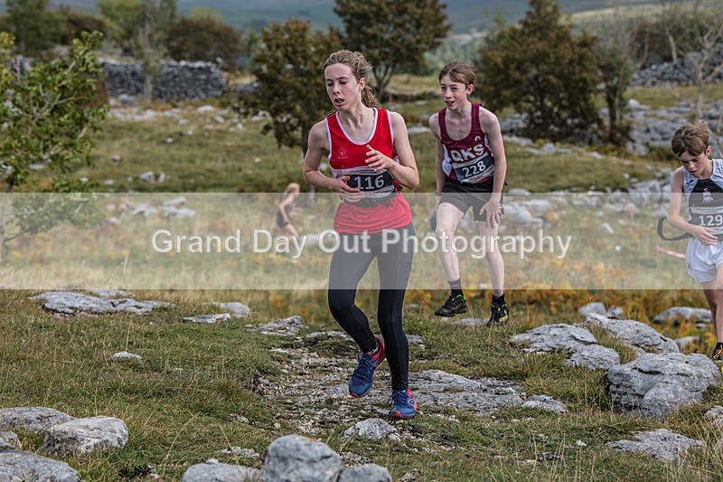 ESFRC Year 8-9-164 - English Schools Fell Running Championships Year 8-9 Giggleswick Saturday 1st October 2022
