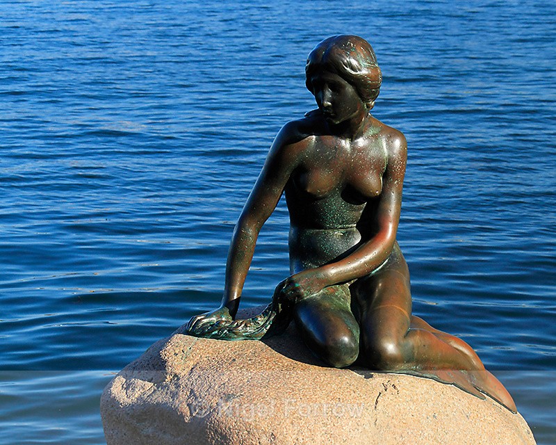 Little Mermaid statue - Copenhagen, Denmark