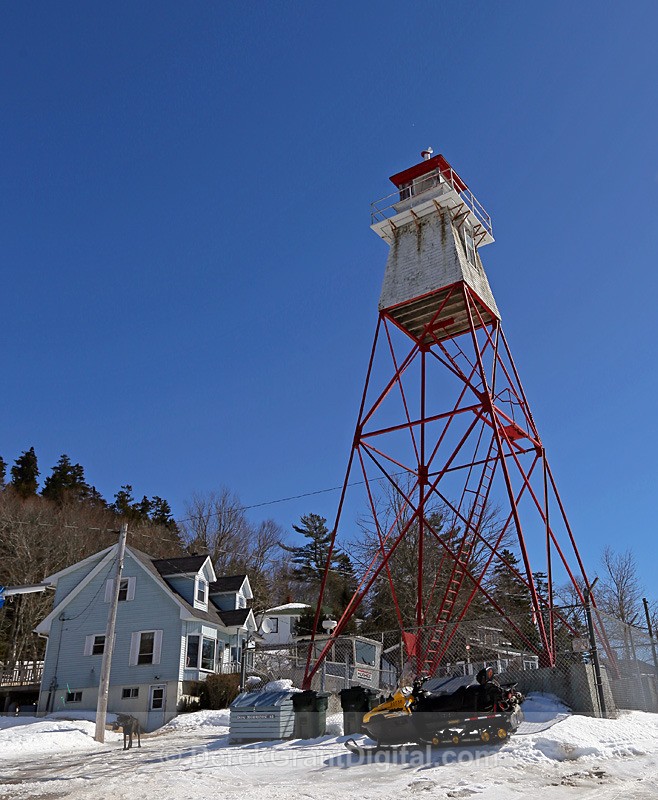 Sand Point Lighthouse - Lighthouses of New Brunswick