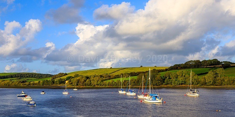 River Teifi Panorama - Mid Wales