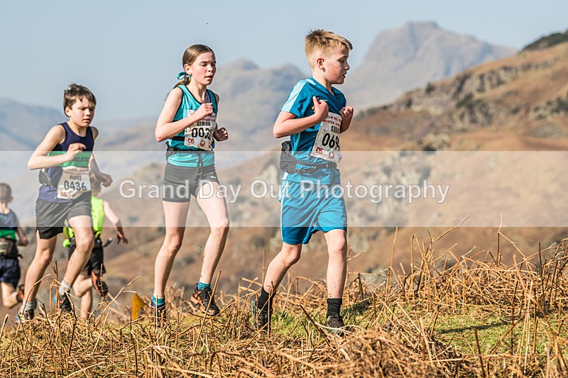 Elterwater-46 - Kendal Winter League Elterwater Under 13 Fell Race Sunday 9th March 2025