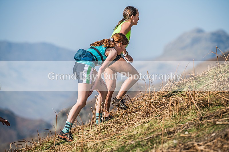 Elterwater-268 - Kendal Winter League Elterwater Under 15/17 Fell Races Sunday 9th March 2025