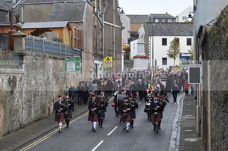 012 - Remembrance Sunday in Selkirk 2025