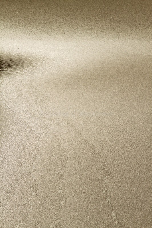 Golden light on Sango Sands - Abstract