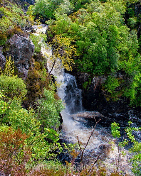 Waterfall at Inverkirkaig - Scottish Highlands