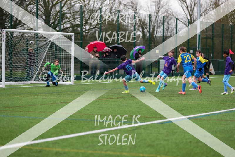1DX20856 - 2026-02-15 FC Abbey Meads U13 Purple V Royal Wootton Bassett Town Youth U13 Yellow