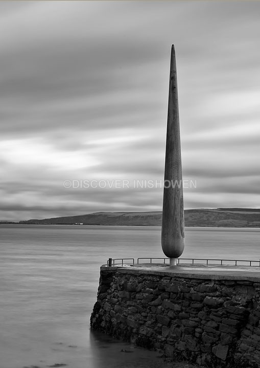 The Fid - Inishowen peninsula- B&W