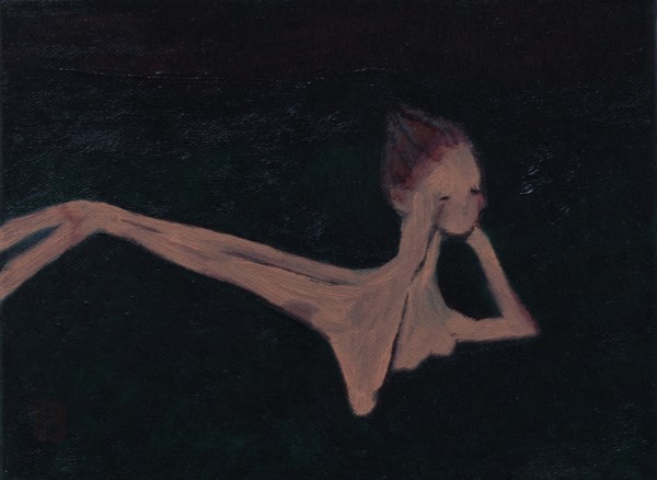 Woman on grass 2024 - 2025 - departures and returns