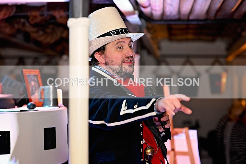 HMS PICKLE-79 - PICKLE NIGHT HMS WARRIOR 1860