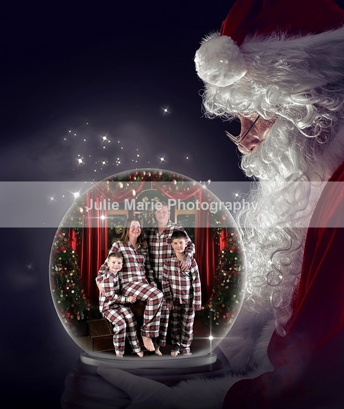 santa globe - Jennie