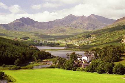 Snowdon pinnacles summer P86-13-32 - Sceniks.com - Snowdonia landscape photographs by Dave O'Shea