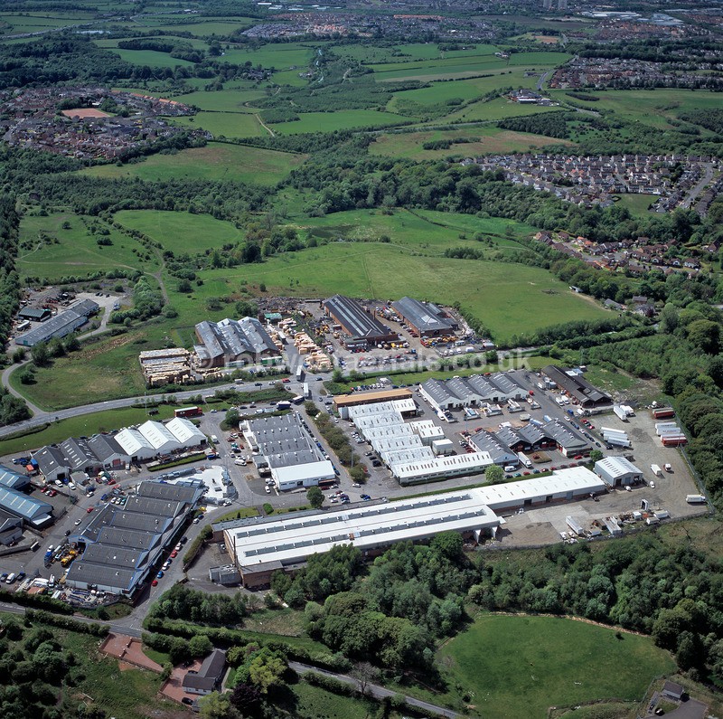 A00661C Chapelhall Industrial Estate Airdrie in 2006 - Settlements, infrastructure and attractions