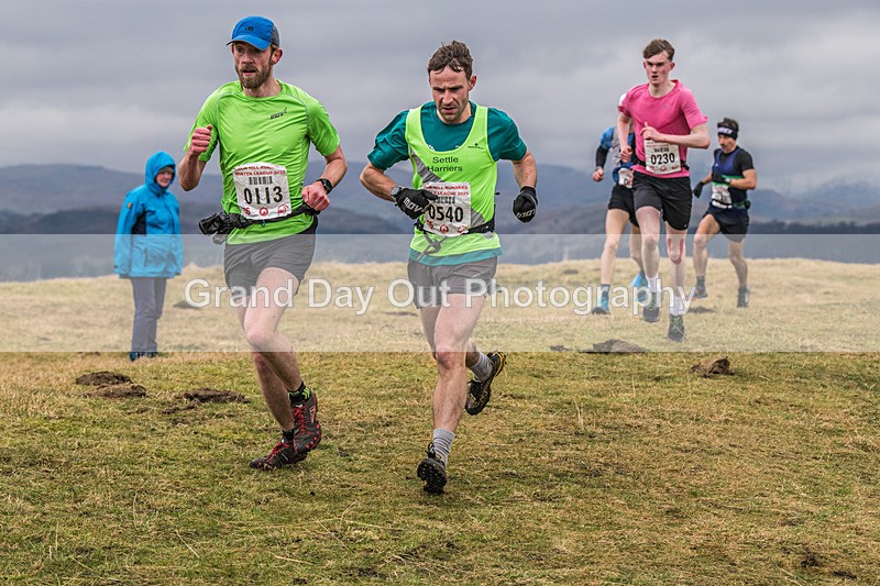 Cunswick -22 - Kendal Winter League Cunswick Scar Senior Fell Race Sunday 26th January 2025