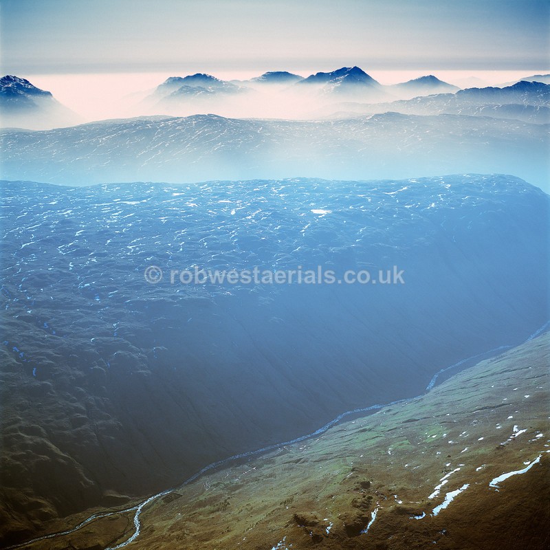 Glen Fyne in Argyll in Scotland