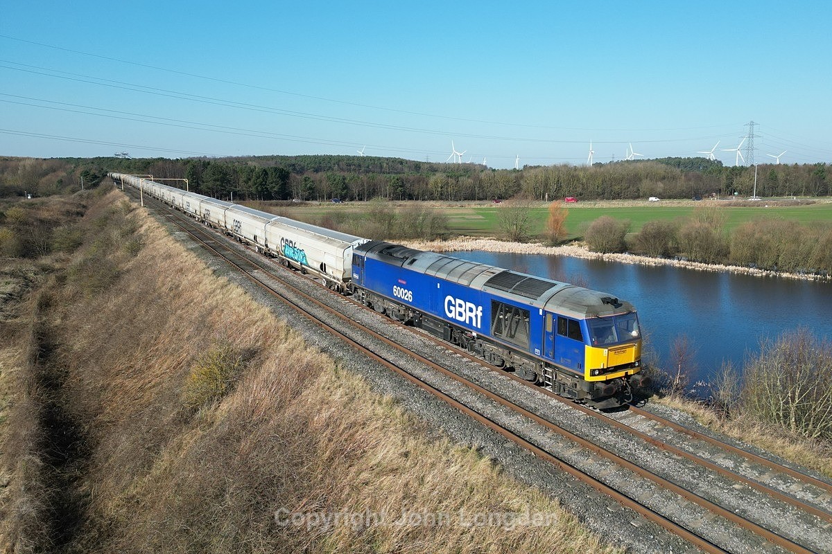 JL - 6.3.26 60026 6N86 Tyne CT - Lynemouth, Woodhorn - Latest shots