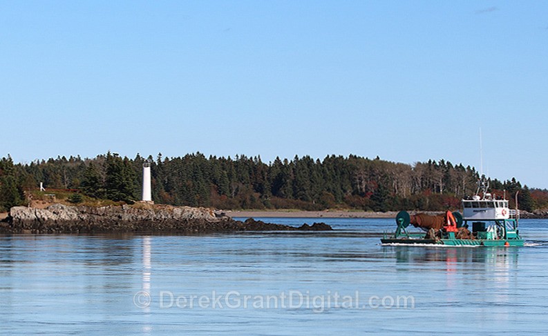 Off Old Sow Salmon Farming Vessel - Boats