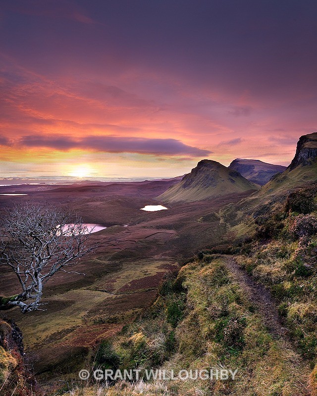 Quiraing sunrise Isle of Skye - Vertical Images