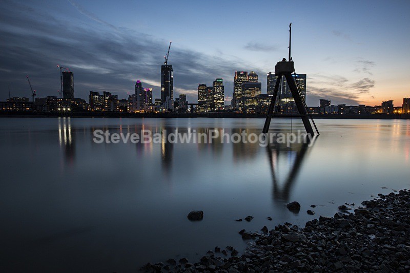 Canary Wharf at Dusk:81E - London