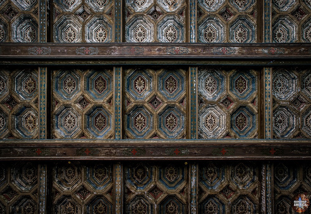 Ceiling Detail at The Westlake Theatre, Los Angeles, CA | Abandoned America