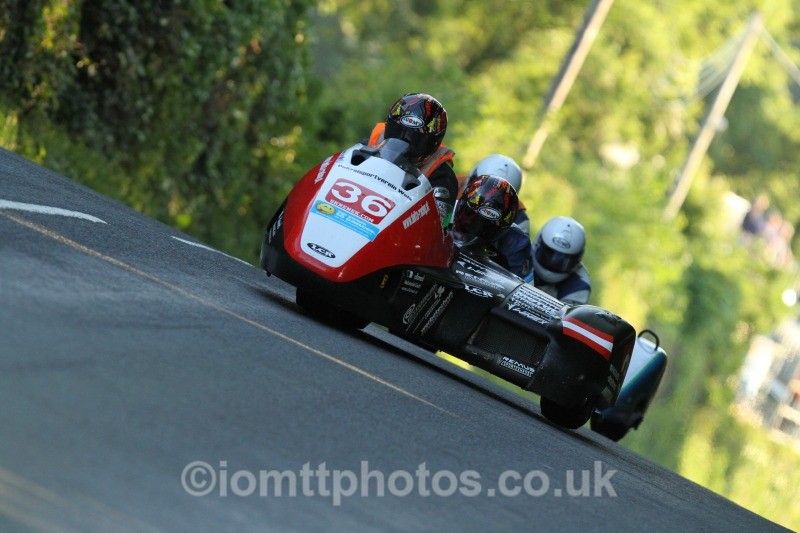 Michael Grabmuller / Justin Sharp* Yamaha / Delta-Racing-Team/Polizeisportver - Friday Practice - Sidecars