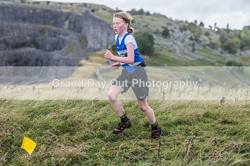 ESFRC Year 7-87 - English Schools Fell Running Championships Year 7 Giggleswick Saturday 1st October 2022
