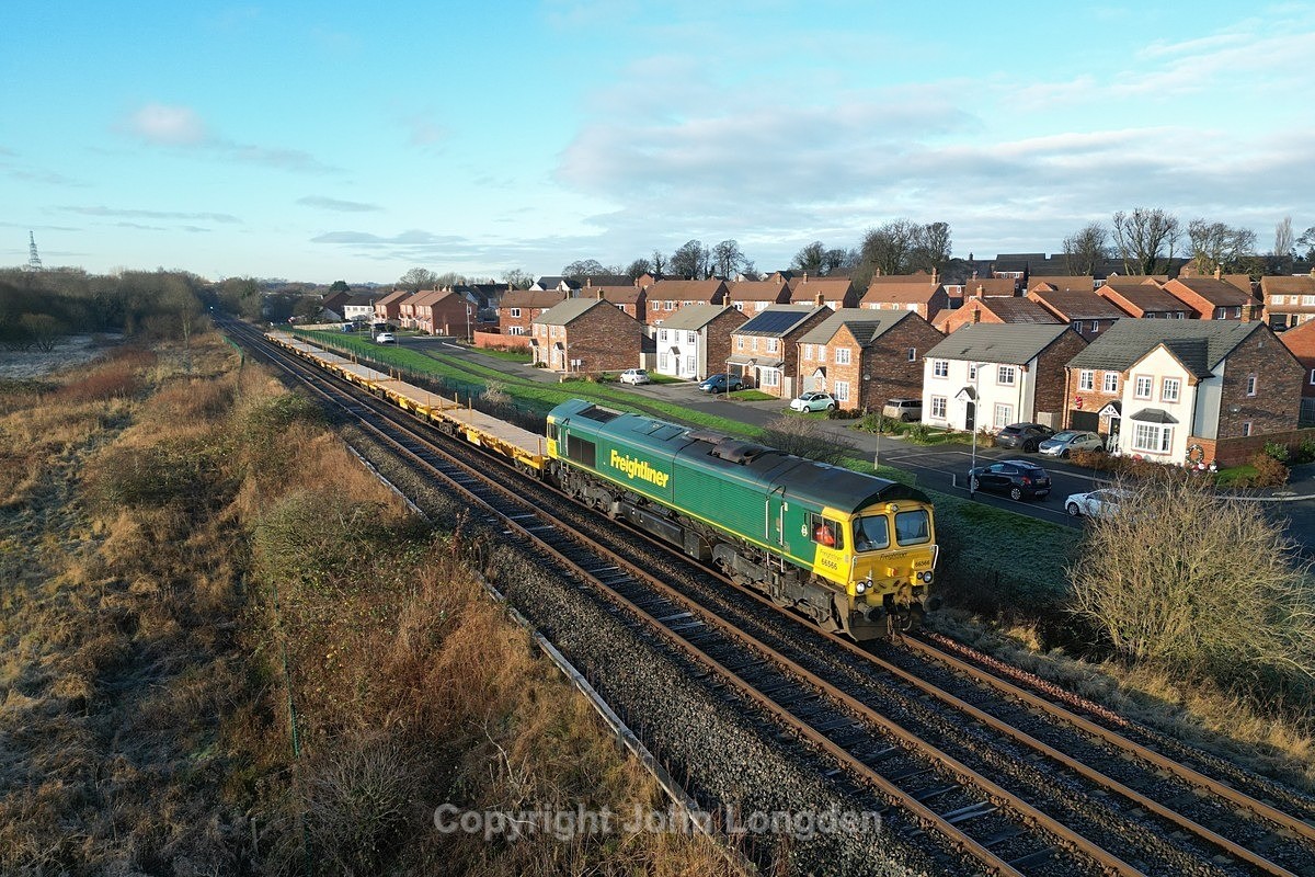 JL - 10.12.24 66566 6E48 Carlisle NY - Tyne Yard, Carlisle East - Latest shots