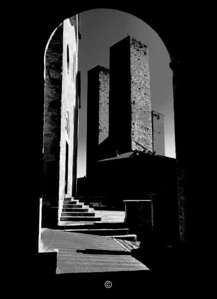 San Gimignano. - Photographic Work.