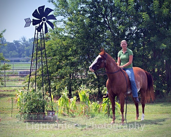 Haleys Horse_021 - Haley and Pilgrim