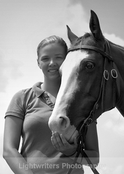 Haleys Horse_033 - Haley and Pilgrim
