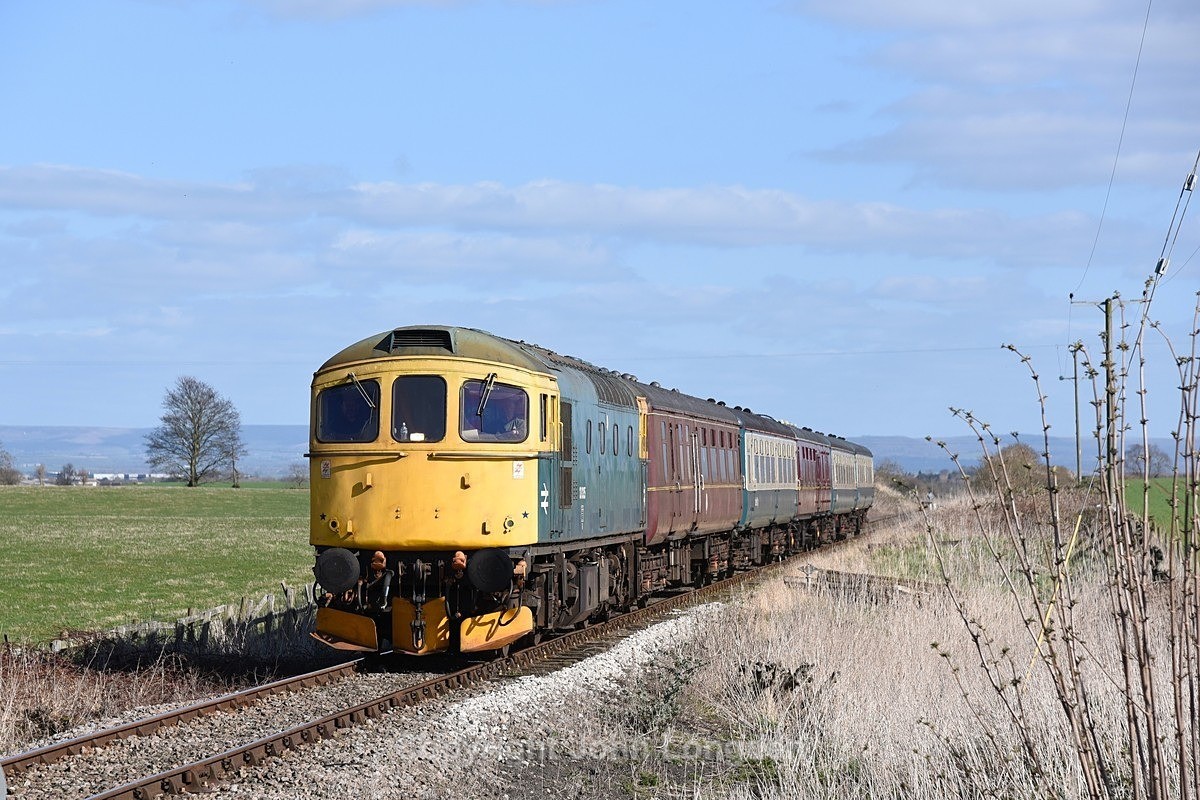 JL - 30.3.25 33035 14:30 Leeming Bar - Leyburn, Newton-le-Willows - The wonderful Wensleydale Railway