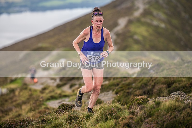 Uphill Only-321 - British Athletics Off Road Running Championships Senior Uphill Only Trial - Skiddaw Friday 15th Augu
